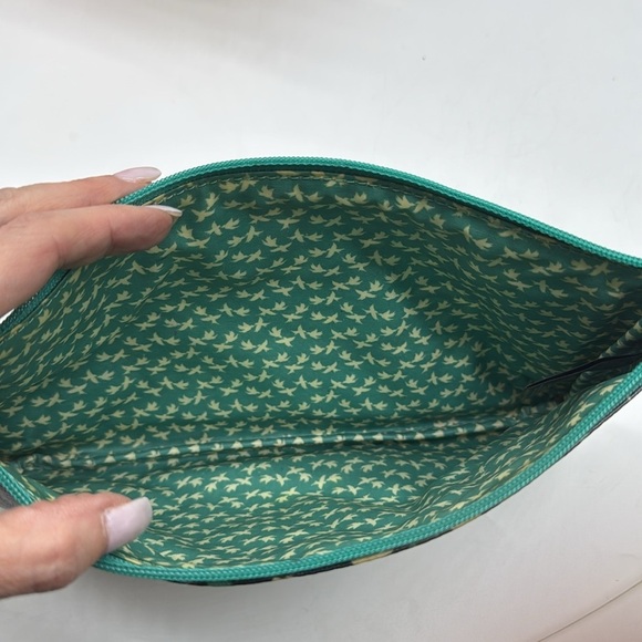 Fossil Vintage Floral Plastic Coated Pouch FP7190 - Picture 5 of 9